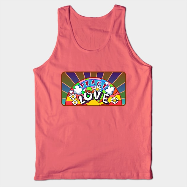 Peace love and understanding. Tank Top by Lizarius4tees